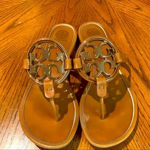 Tory Burch Gold Sandals